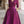 Eloise wrap midi dress in Purple