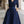 Eloise wrap midi dress in Navy Blue