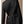 Belinda quilted jacket in Black, back view with the buttoned tab across the waist