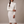 Bonnie ribbed knit set in White on a light gray studio backdrop