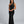 Cecily one shoulder satin maxi dress in Black