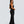 Back view of the Cecily dress in Black