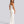 Back view of the Cecily dress in White