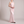 Cecily one shoulder satin maxi dress in Light Pink on a light gray studio backdrop
