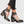 Clarisse block heel pumps in Black