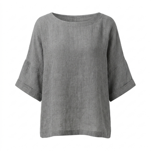 Colette oversized linen blouse, studio