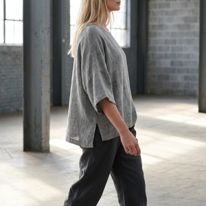 Colette oversized linen blouse, warehouse 3