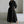 Eliza maxi shirt dress in Black