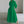 Eliza maxi shirt dress in Green