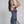 Elsie butterfly sequin mini dress in Navy Blue, side view