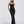 Faustine strapless maxi dress in Black with the matching sheer scarf