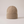 Hattie knit beanie in Khaki with a folded cuff on a light gray studio backdrop