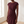 Close view of the gathered waist and cap sleeve on the Hester dress in Burgundy