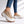 Laetitia canvas platform sneakers in Tan