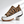 Single Laetitia sneaker in Tiger Print on a white block