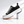 Single Laetitia sneaker in Black on a white block