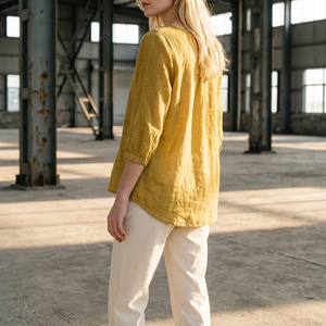 Lisette embroidered cotton blouse, warehouse 3