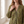 Close view of the trimmed V neckline and buttons on the Lucille blouse in Olive