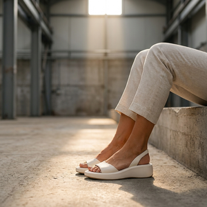Maren lightweight open toe sandals, warehouse 4