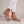 Martina low block heel sandals in Silver seen from the side on a light gray studio backdrop
