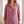 Close view of the Nerea jumpsuit in Pink showing the shirt collar, button front and chest pockets