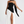 Ondine strapless maxi gown in Black and White