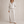 Suzanne half zip knit set in Light Gray on a light gray studio backdrop
