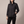 Winona quilted jacket in Black on a light gray studio backdrop